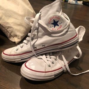 Hi-Top Converse-White
